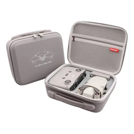 Estuche Premium Poliuretano Para Dron Dji Mini 2 - 2 Se Gris