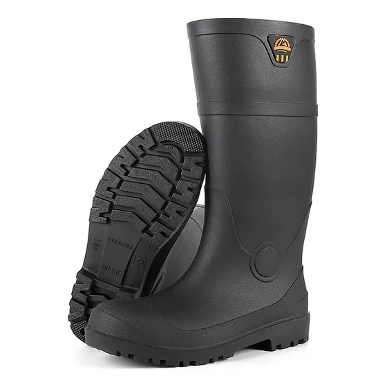 Botas De Lluvia Protomastor Antideslizantes, Aislantes Negra