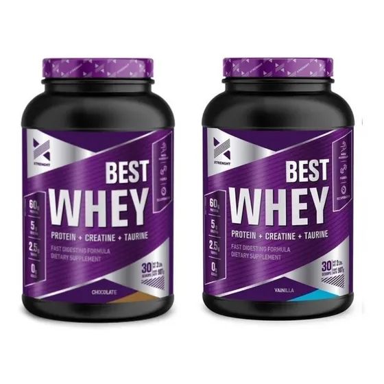 Combo Xtrenght Proteina 2x1 Whey Protein Best 4 Lb