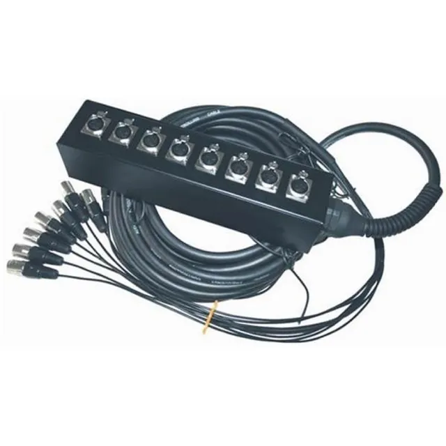 Snake Medusa De 8 Canales 10 Metros, Quiklok Box602-10k