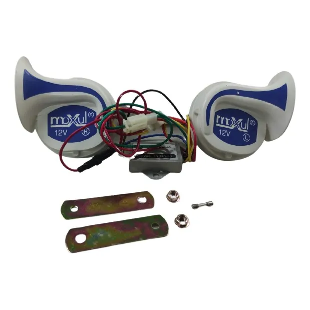 Corneta Para Moto Tipo Caracol 16 Tipos Sonidos Moxul