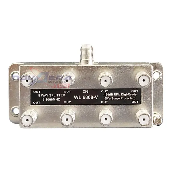 Divisor Antena 8 Saídas 5-1000 Mhz - Top      