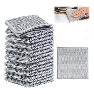 10pcs Trapos De Alambre Multiusos Para Lavar Platos 10pcs Trapos De Alambre Multiusos Para Lavar Platos