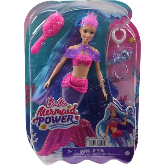 Barbie Sirena Malibu Mermaid Power Muñeca Accesorios