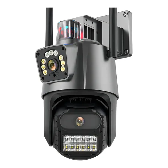 Câmera De Segurança Ip Wifi Lente Dupla 6mp Marca Registrada Vital Decor