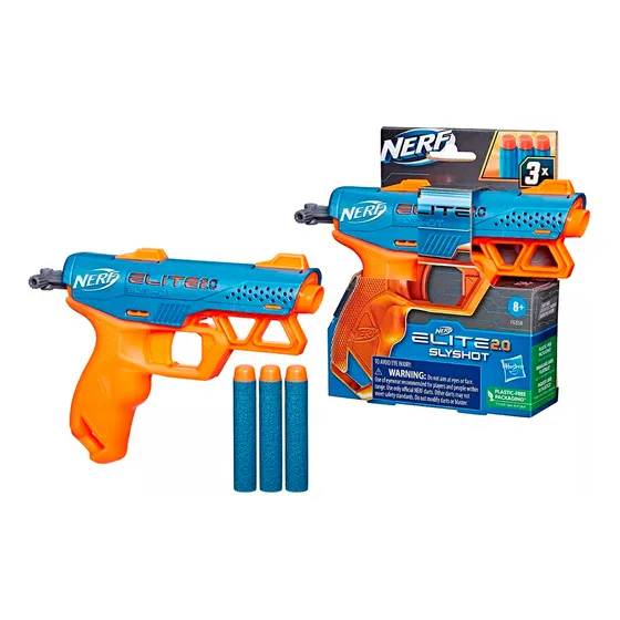 Pistola Lanza Dardos Nerf Elite 2.0 Slyshot 3 Dardos