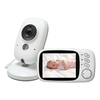 Baba Eletrônica Baby Monitor Vb603 Visão Noturna Dual Audio Cor Bran