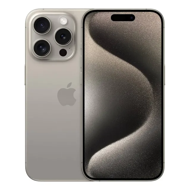 Iphone 15 Pro 128 Gb Natural Titanio Natural Grado A Beige (Reacondicionado)