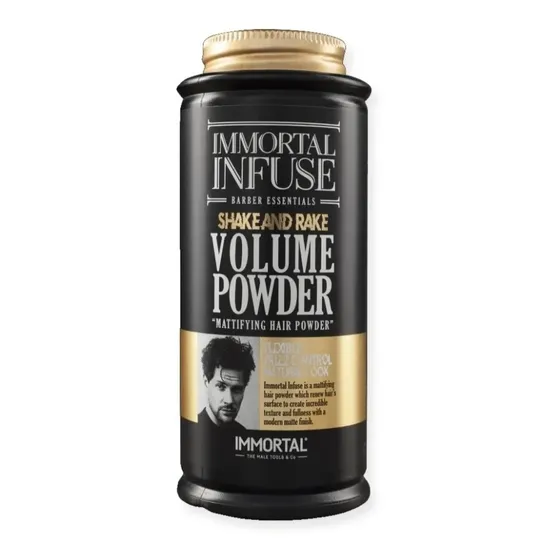 Polvo Texturizador Immortal Pote Negro Cera De Cabello 20g 