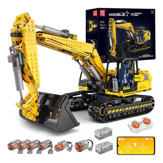 Mould King Rc Excavadora Juego De Construcción Para Niños, 1 Mould King Rc Excavadora Juego De Construcción Para Niños, 1
