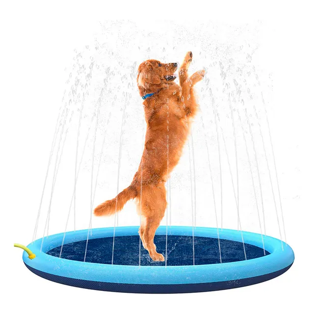 Piscina Splash Para Mascotas Color Celeste