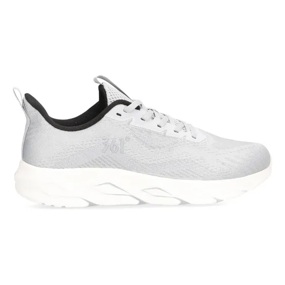 Zapatillas Para Hombre Running Con Cordones Color Gris 361