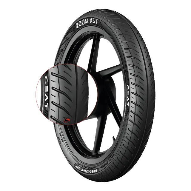 Llanta 90/90-17 Ceat Zoom X3 Tras Pulsar180/220 Apach Ns160