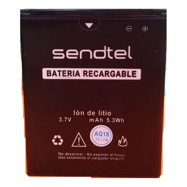 Bateria Compatible Con Celular Sendtel Rocket De 1450mah