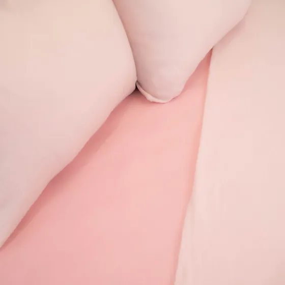 Sábanas Polar Térmicas Rosa Composé King Doral Rosa Liso