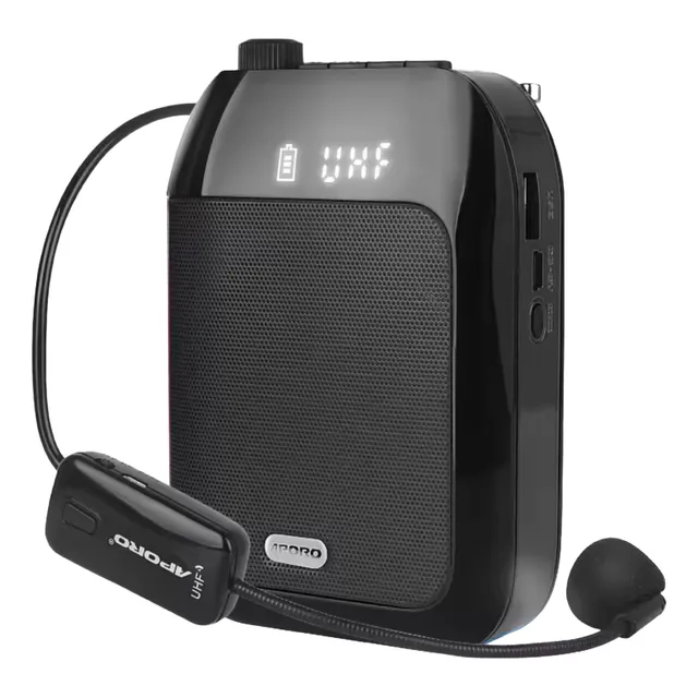 Microfono Vincha Parlante Bt Usb Radio Conferencia Sin Cable