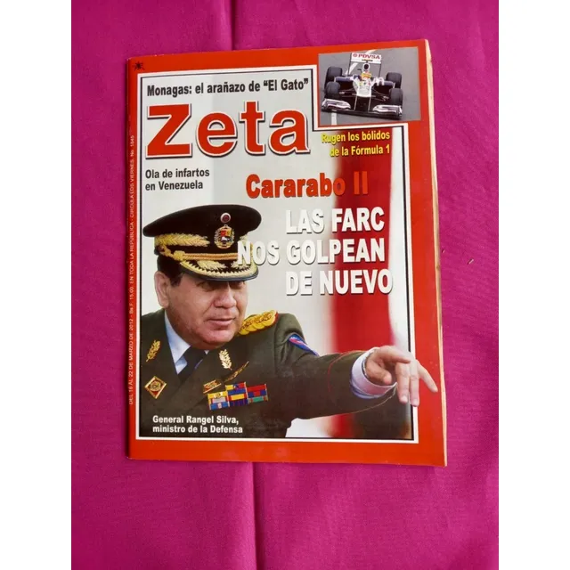 Revista Zeta 1845 - Las F A R C Nos Golpean De Nuevo