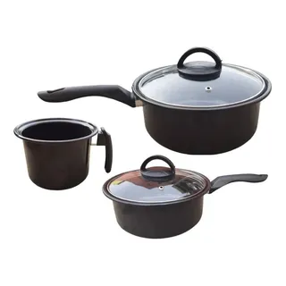 Jogo De Panelas 3 Peças Indução Cooktop Lenha E Gås Jogo De Panelas 3 Peças Indução Cooktop Lenha E Gås