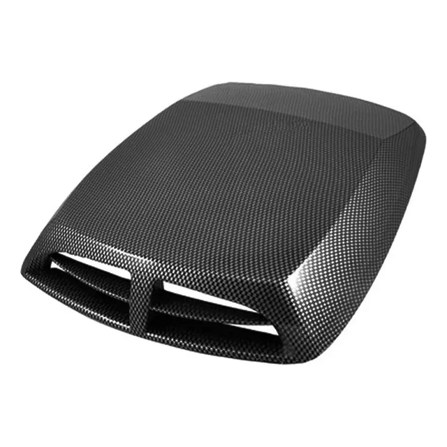 Toma De Aire Para Capot Auto Tuning Universal Fibra Carbono