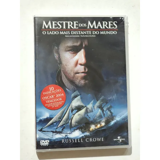 Dvd O Mestre Dos Mares Original Lacrado Russell Crowe