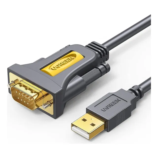 Original Cable Usb 2.0 Serial  Rs232 Pvc (3m) Db9 Windows Pc