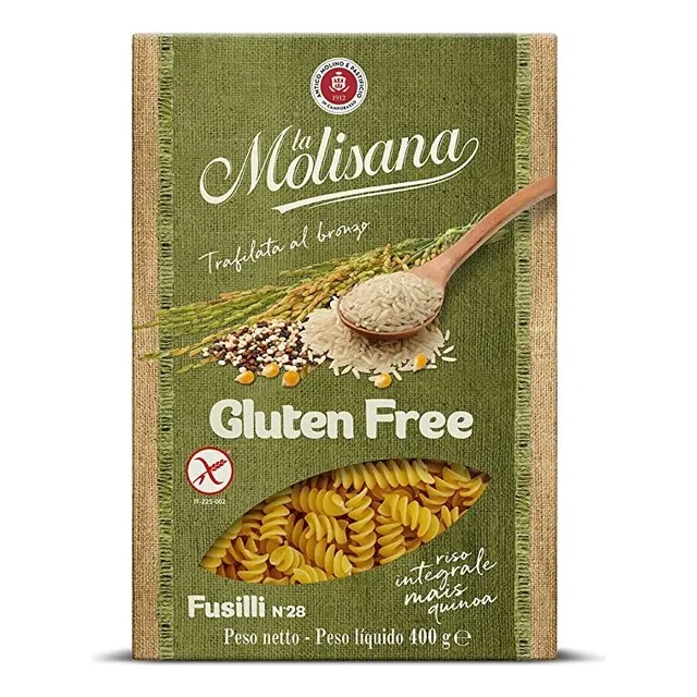 Pasta Italiana La Molisana Fusilli 400g Sin Gluten S/tacc