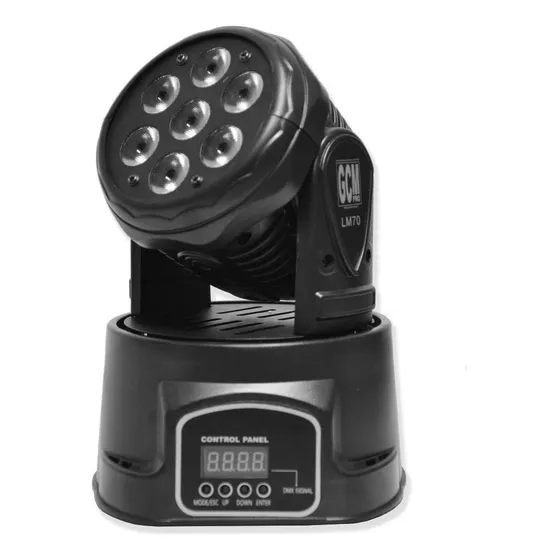 Cabeza Movil  7x10w Rgbw 4-en-1 Lm70
