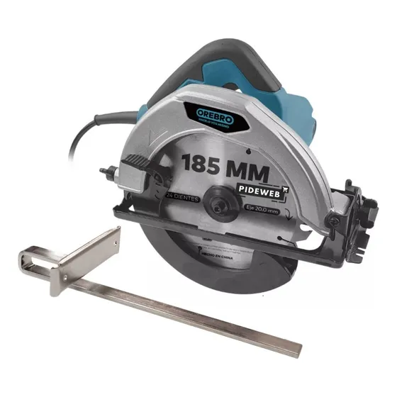 Sierra Circular De Mano Electrica 1400w 184mm 7 1/4 Pulgadas