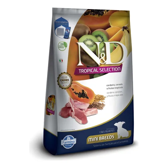 N&D Tropical Selection Canino Puppy mini cordeiro 2+0,5kg