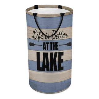 La Vida Es Mejor En El Lago Lavandry Basking Basking Bag De La Vida Es Mejor En El Lago Lavandry Basking Basking Bag De