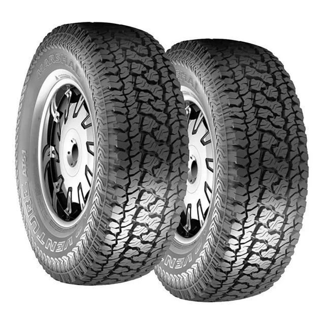 Paquete De 2 Llantas 265/70r17 Lt 10c Marshal At51 121/118r