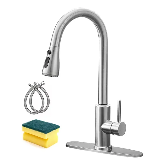 Mezcladora Para Fregadero Flexible Llave Cocina Grifo