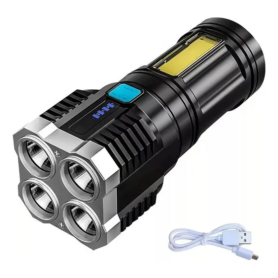 Lanterna Usb Lanterna Led Anti-explosão Luz Forte