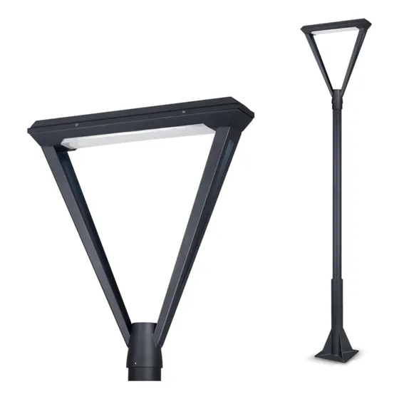 Farola C/placa Led Alumbrado Publico Fw 4500 Con Columna Z