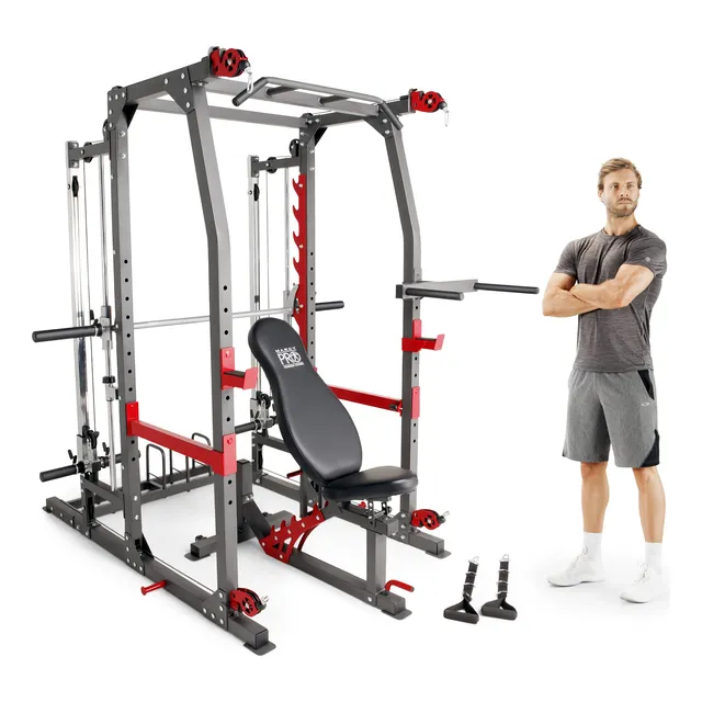 Marcy Pro Smith Banco Pesa Para Maquina Gimnasio Casa