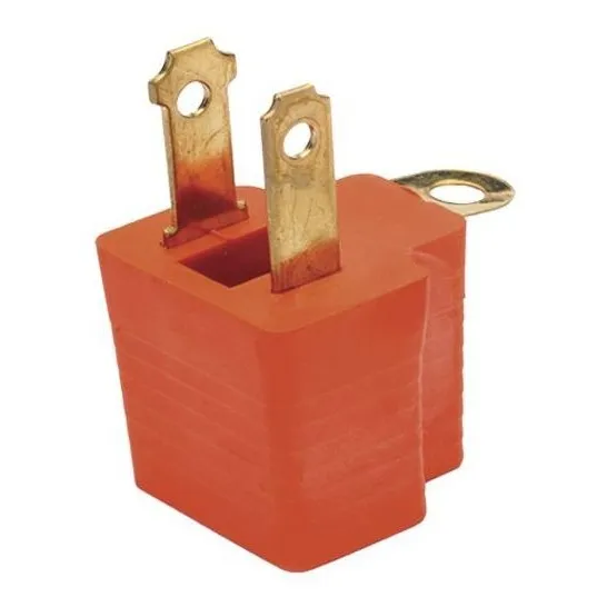 10 Clavijas Convertidora De Hule 15a 127v Marca Argos