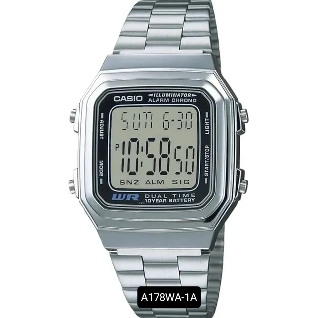 Reloj Casio A178wa-1acr Usa