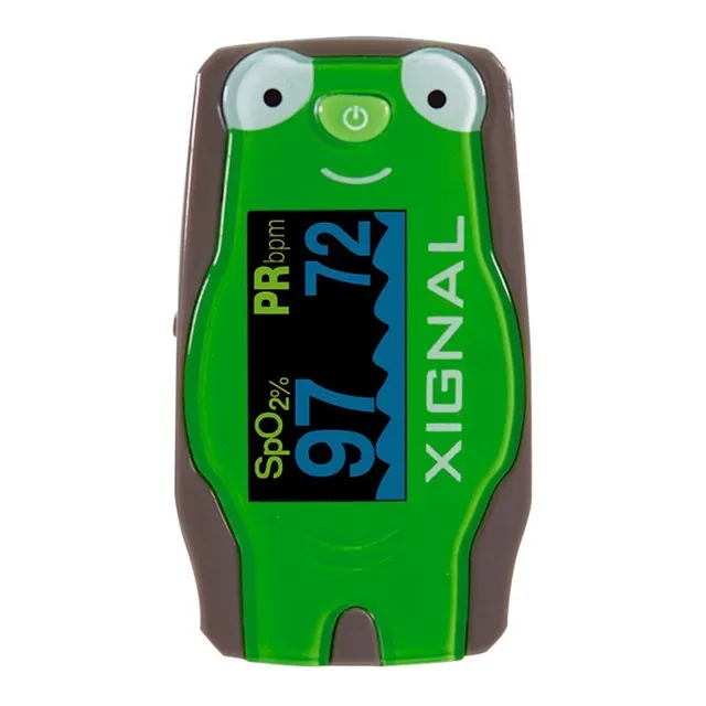 Oxímetro de pulso para dedo Xignal MD300C53 gris/verde