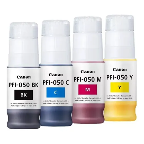 Tinta Canon Pfi-050 Colores Varios Pigmentos Accesorios