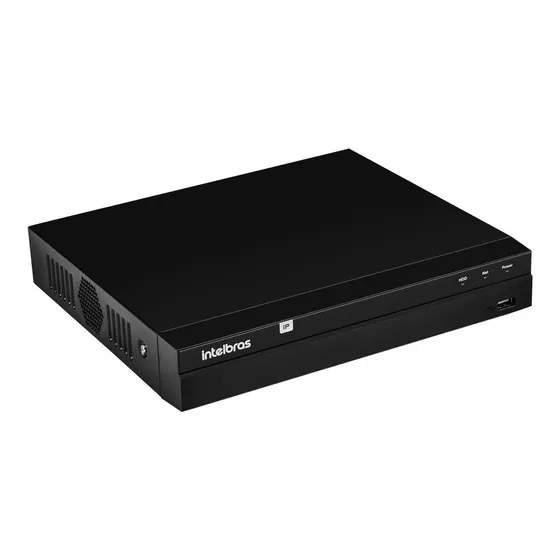 Gravador Nvr Intelbras P/ 08 Câmeras Ip Nvd 1408 4k 127/220V