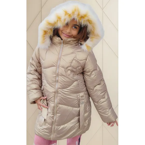 Campera Niñas Parka Infantil Abrigado 