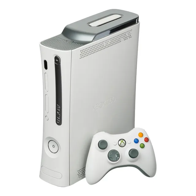Microsoft Xbox 360 Arcade Standard + Joystick Blanco (Reacondicionado)