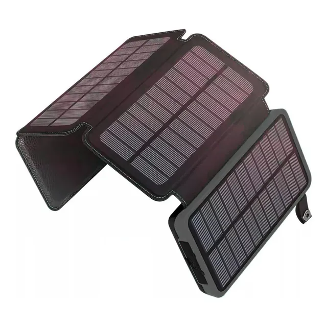 Power Bank Bateria Solar 20,000mah Panel Solar Plegable