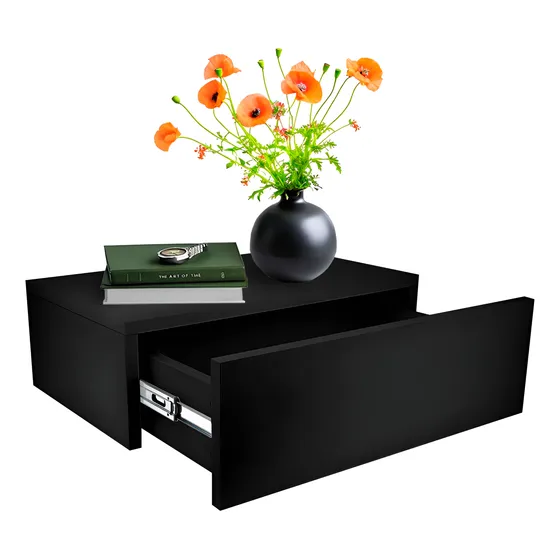 Buró Flotante Cajón Almacenamiento Minimalista Recámara