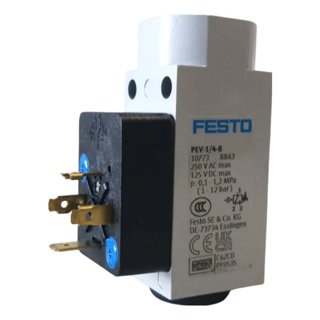 Interruptor De Pressão Pressostato Festo Pev-1/4-b  (10773)