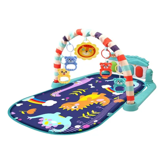 Gimnasio Musical Alfombra Para Bebe Piano Y Sonajero
