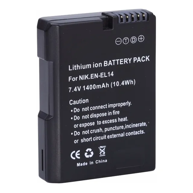 1batería Digital En-el14 1400mah Para Nikon D3600 5500 5600