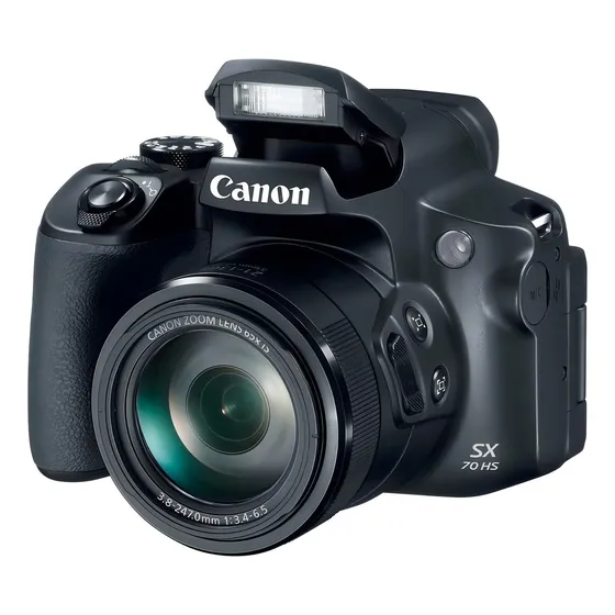 Canon PowerShot SX SX70 HS compacta avançada cor preto