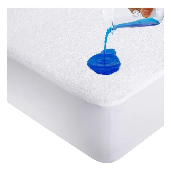 Protector Colchon Impermeable Queen 2 Plazas 140x190 Decohoy