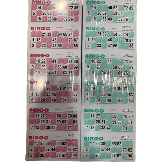 Cartón Bingo X 2040 Cartones Calidad Papel